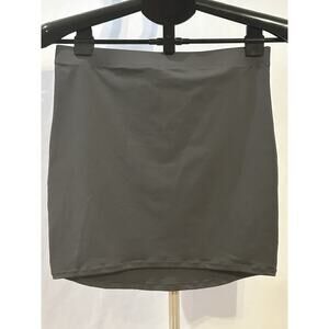 NWT SKIMS Women's Gray Mini Skirt Size M